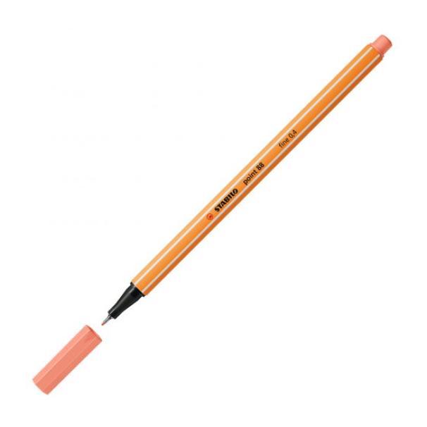 stabilo stabilo point 88 10pz pennarello fineliner con tratto da 0,4 mm colore albicocca n° 26 - foto 2