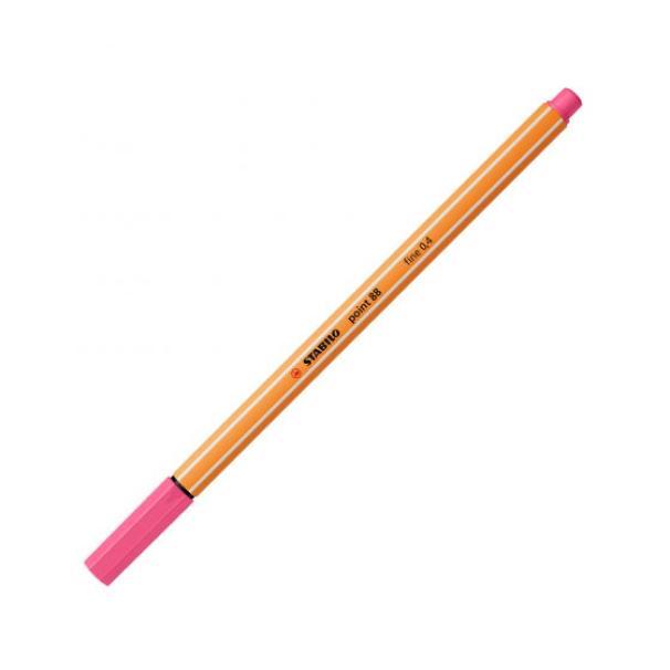 stabilo stabilo point 88 10pz pennarello fineliner con tratto da 0,4 mm colore rosa chiaro n° 29 - foto 1