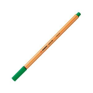 Point 88 10pz pennarello fineliner con tratto da 0,4 mm colore verde n° 36