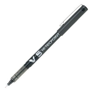 V5 hi-techpoint penna roller inchiostro liquido punta con punta da 0,5 mm e tratto da 0,3 mm colore nero