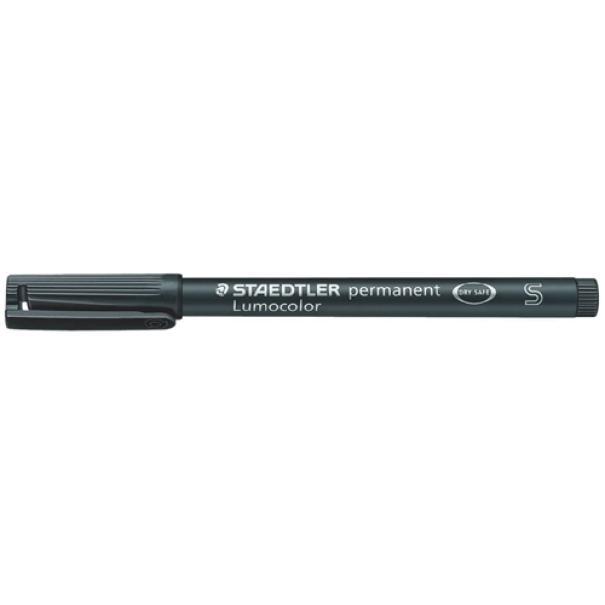 staedtler staedtler lumocolor 313 penna marcatore permanente punta superfine tratto da 0.4 mm colore nero - foto 2