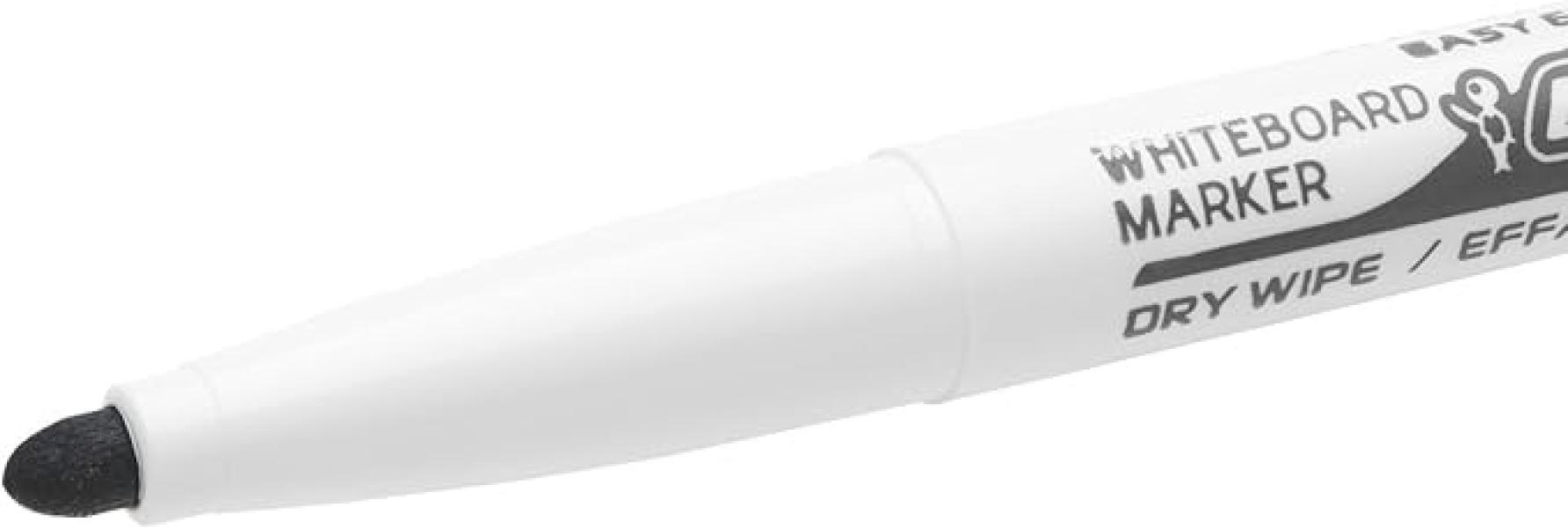 bic bic 12pz pennarello marcatore velleda 1741 punta tonda tratto da 1,4 mm colore blu - foto 3