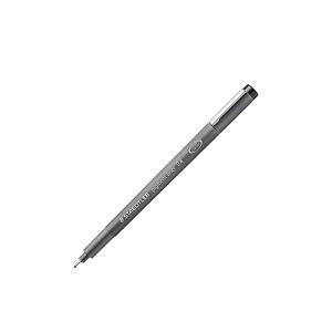 Fineliner 10pz mars graphic pigment liner punta con tratto da 0,8 mm colore nero