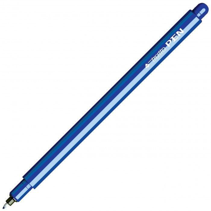 tratto tratto pen marcatore punta fine tratto 0,5 mm colore blu (cod 01) - foto 1