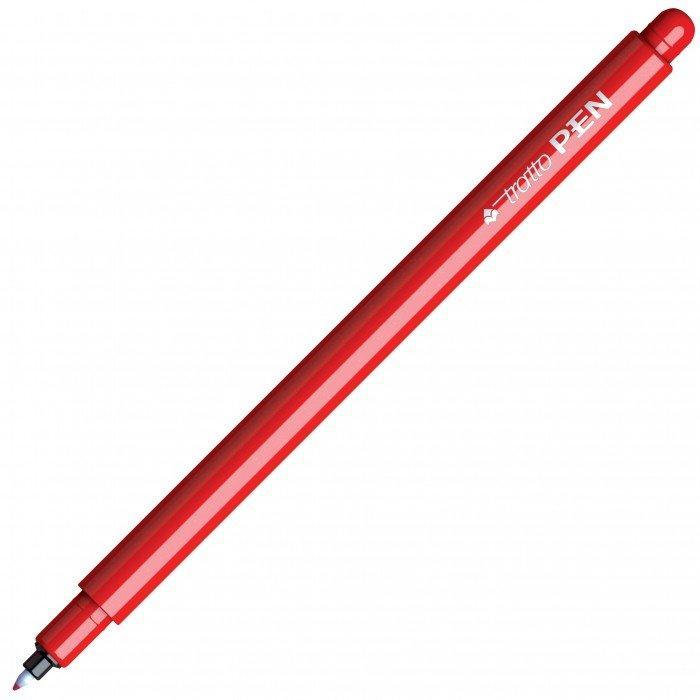 tratto tratto pen marcatore punta fine tratto 0,5 mm colore rosso (cod 02) - foto 1