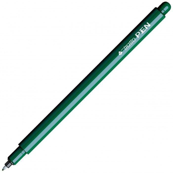 tratto tratto pen marcatore punta fine tratto 0,5 mm colore verde (cod 04) - foto 1