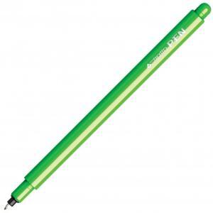 Pen marcatore punta fine  0,5 mm colore verde chiaro (cod 05)
