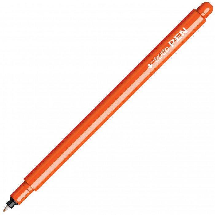 tratto tratto pen marcatore punta fine tratto 0,5 mm colore arancione (cod 07) - foto 1