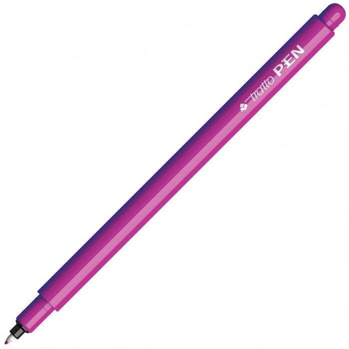 tratto tratto pen marcatore punta fine tratto 0,5 mm colore fucsia (cod 09) - foto 1
