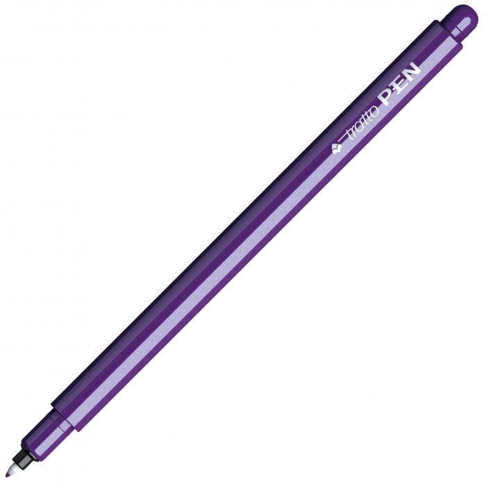tratto tratto pen marcatore punta fine tratto 0,5 mm colore viola (cod 12) - foto 1