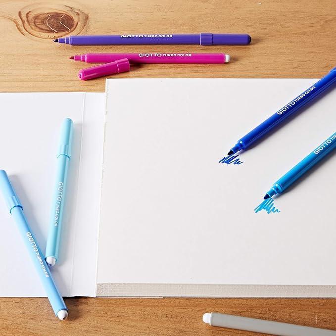 giotto giotto turbo color astuccio da 24 pennarelli a punta fine da 2.8 mm - foto 3