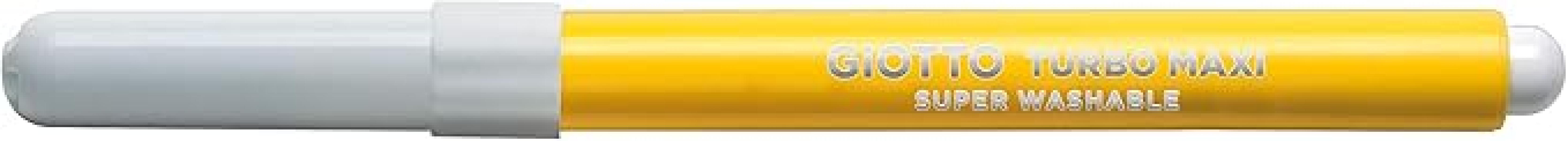 giotto giotto pennarelli turbo maxi punta larga da 5 mm confezione da 24 pezzi colori assortiti - foto 2