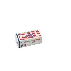 Punti metallici 515/10 per cucitrici ad alto spessore 24/10 -10 confezioni da 1000 pezzi