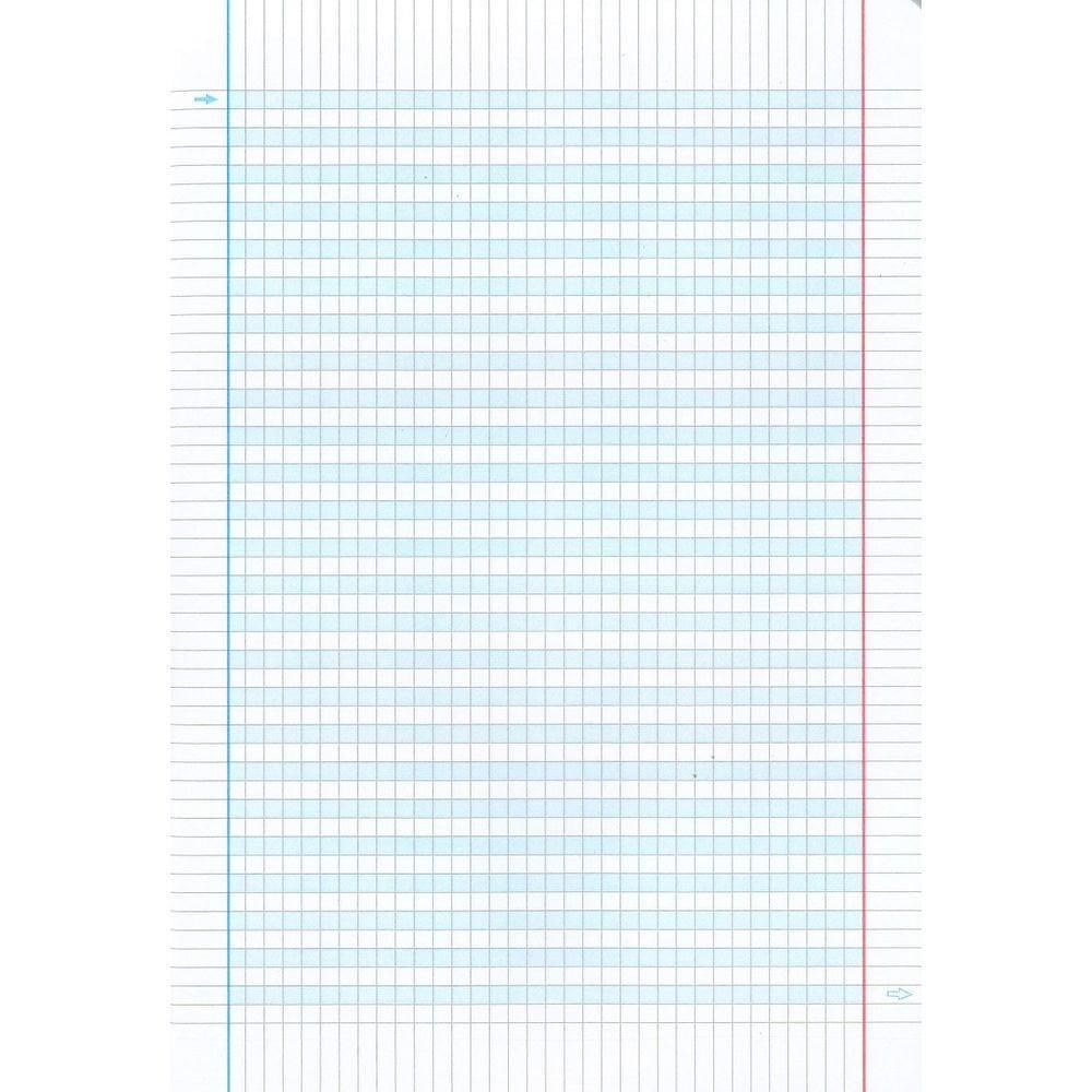 blasetti blasetti maxi quaderno a4 one color didattico per disgrafia linea blu quadretti 5 mm - foto 3