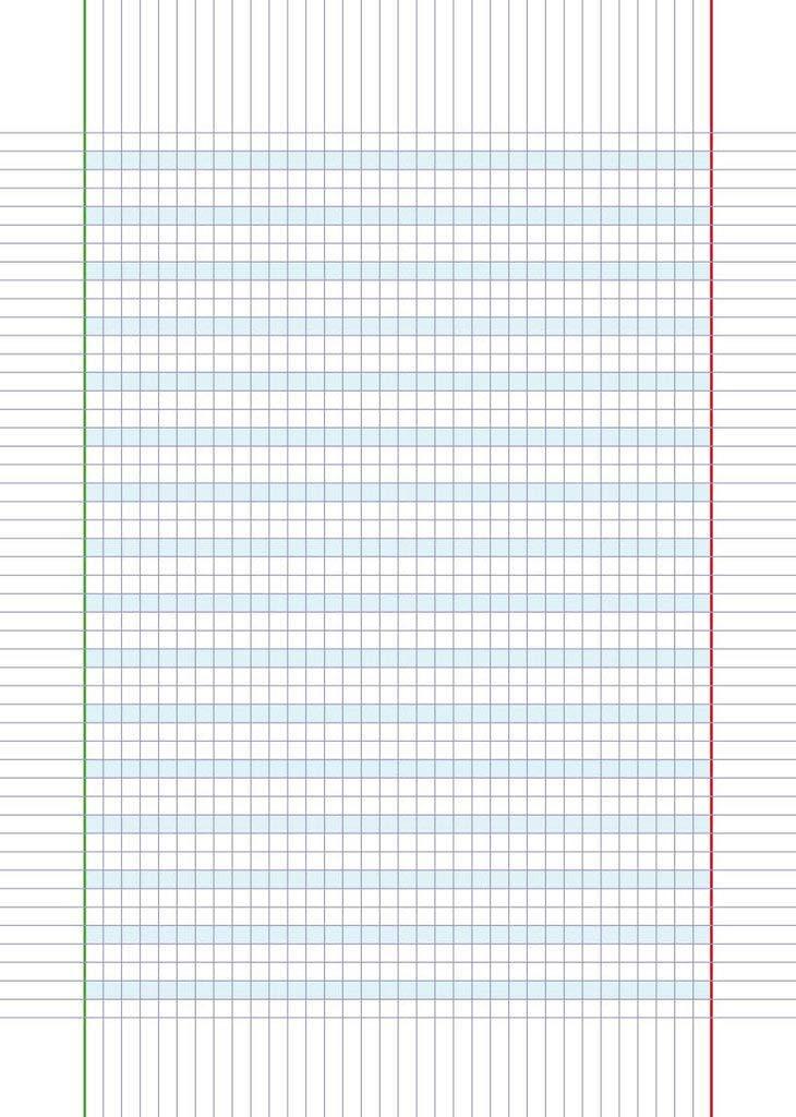 blasetti blasetti maxi quaderno a4 one color didattico per disgrafia linea blu quadretti 5 mm con doppia spaziatura (q+) - foto 3