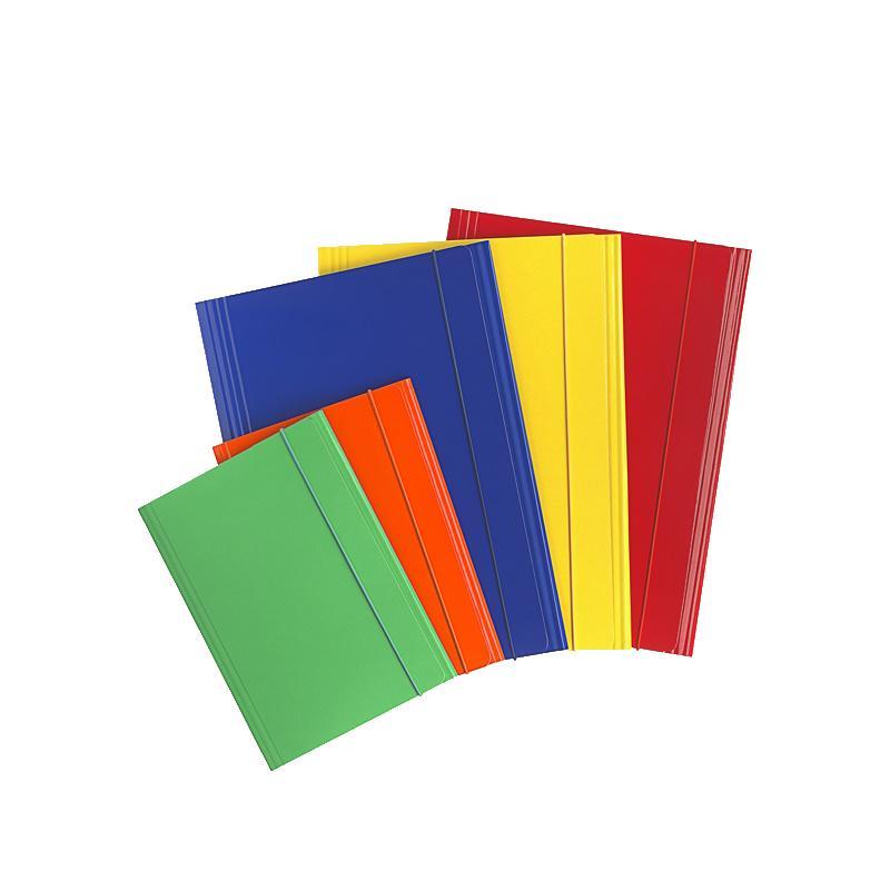 croma croma cartella con elastico a 3 lembi formato a4 in cartoncino - foto 1