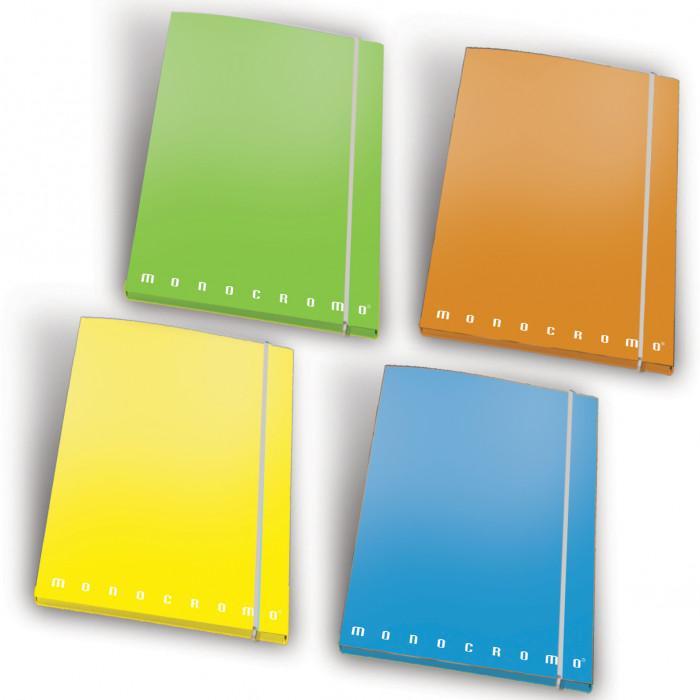 monocromo monocromo cartella portaprogetti a4 con elastico dorso 3 cm - foto 1