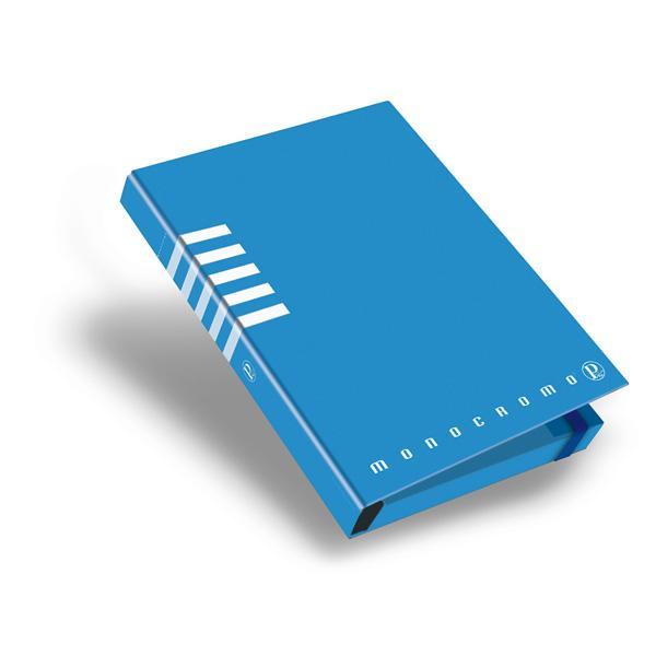 monocromo monocromo cartella portaprogetti a4 con elastico dorso 3 cm - foto 2