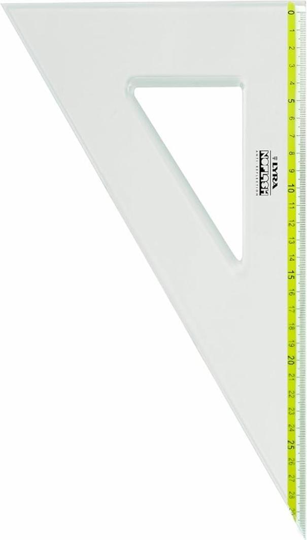 lyra lyra 10pz squadra disegno noflash 31 cm / 60 gradi - fila - foto 2