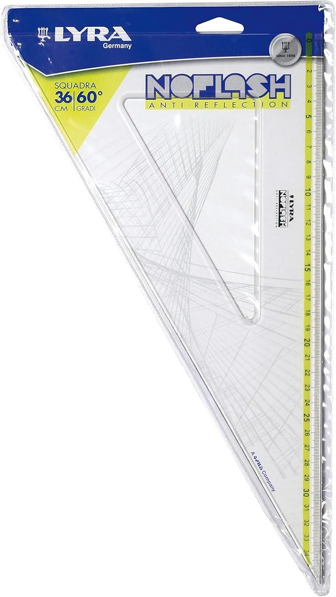 lyra lyra squadra disegno noflash 36 cm / 60 gradi - fila - foto 2