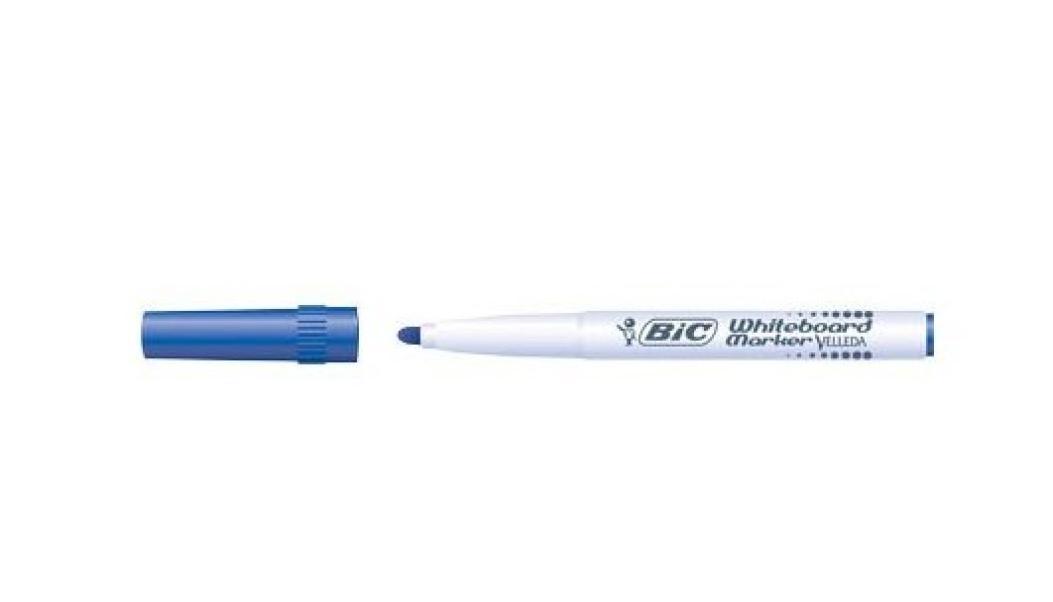 bic bic velleda 1741 pennarello marcatore per lavagna bianca in 4 colori tratto da 1,4 mm - foto 2