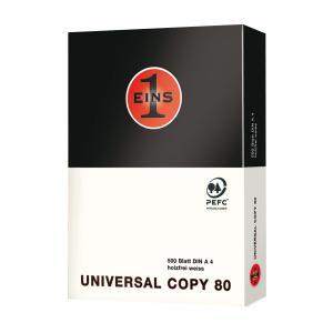 Universal copy 80 carta per fotocopie a4 dimensione 21x29,7 cm risma da 500 fogli