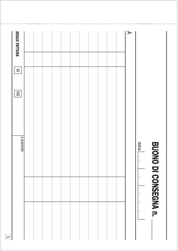 edipro edipro 10 pz buono di consegna 50 fg. in 2 copie 12x17 cm e5197c - foto 2