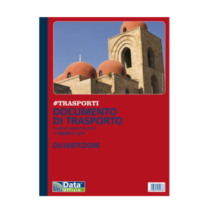 Ddt documento di trasporto 50 fg. in 2 copie 21,5x29,7 cm 1687cd2