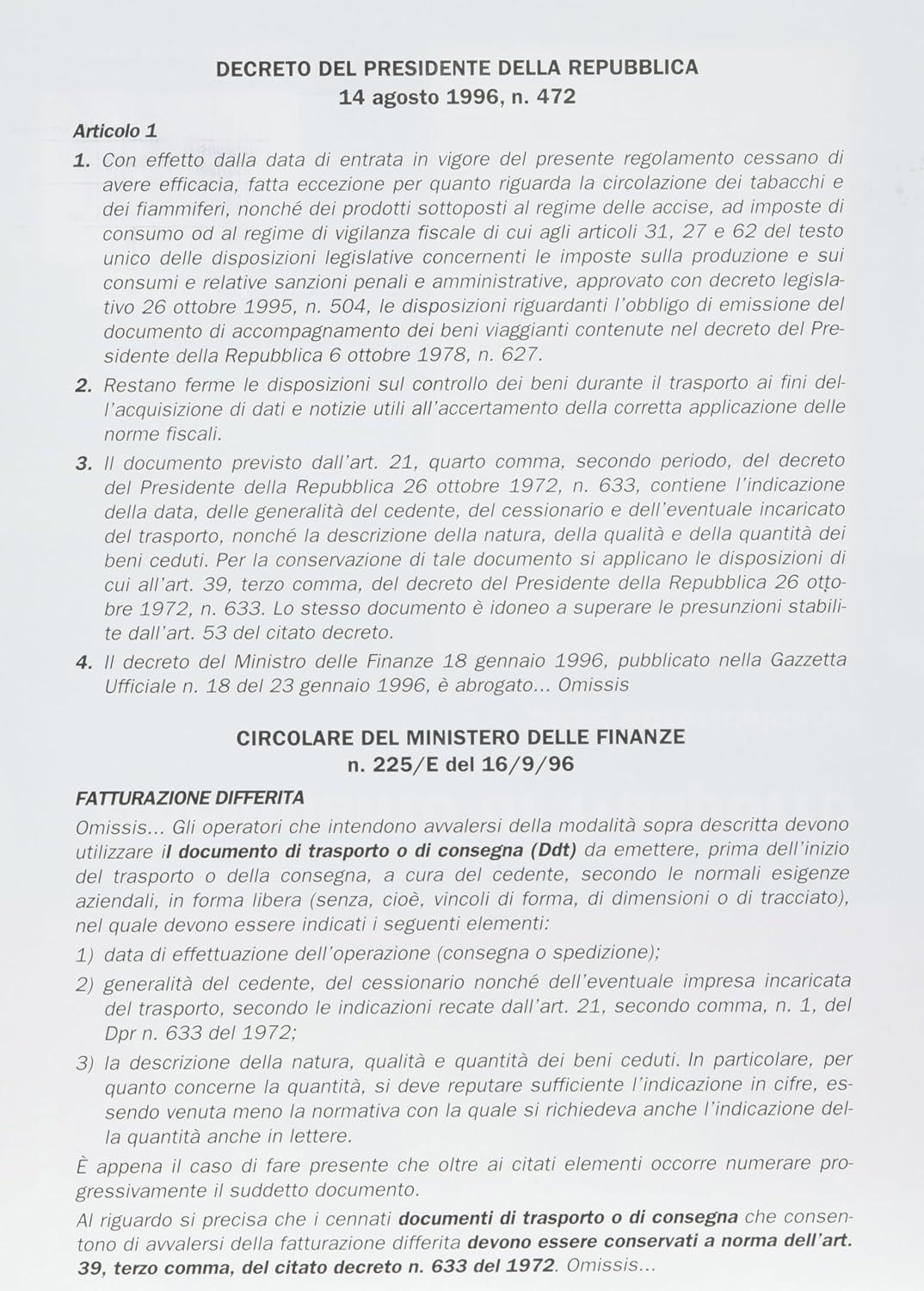 edipro edipro 5 pz ddt documento di trasporto 50 fg. in 2 copie 15x23 cm e5214c - foto 2