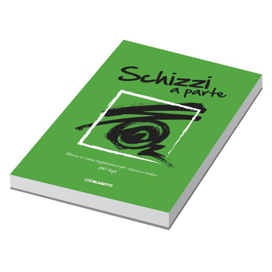 blasetti blasetti schizzi a parte blocco a4 colori assortiti - foto 3