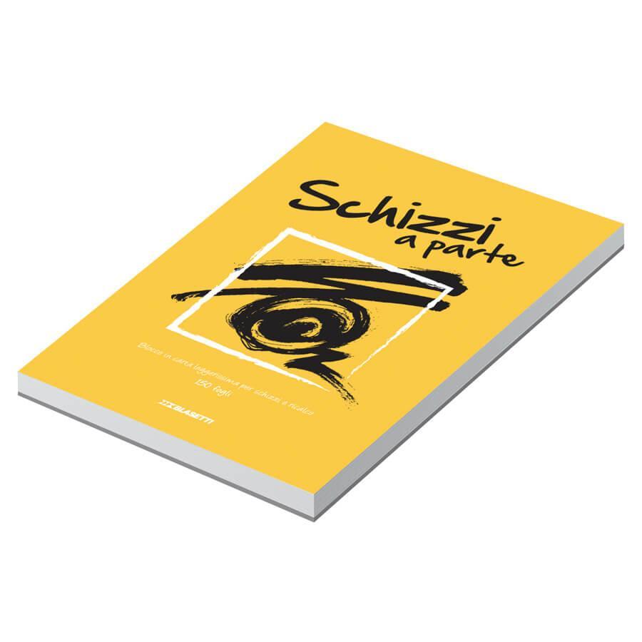 blasetti blasetti schizzi a parte blocco a4 colori assortiti - foto 5