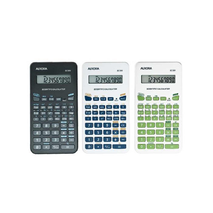 koh-i-noor aurora calcolatrice scientifica sc591 8+2 cifre 131 funzioni - foto 2