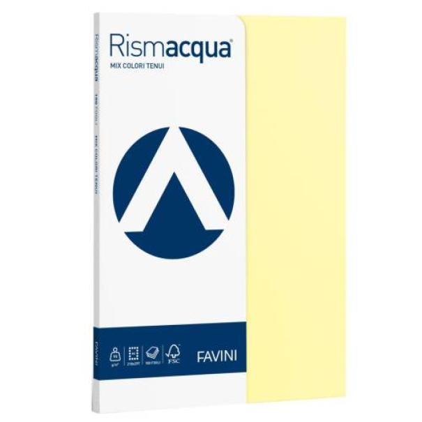 favini favini rismacqua small mix colori assortiti a4 100 fogli 90 gr/mq - foto 1