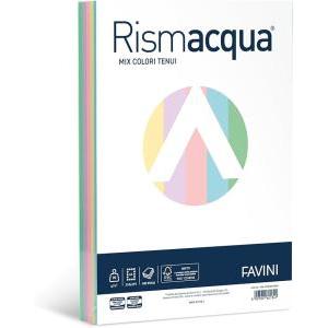 Rismacqua mix colori assortiti a4 300 fogli 90 gr/mq
