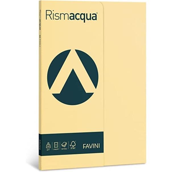 favini favini rismacqua small a4 100 fogli 90gr/mq camoscio 02 - foto 1