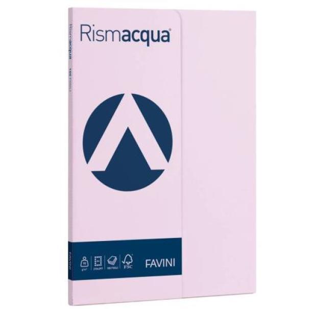 favini favini rismacqua small a4 100 fogli 90gr/mq lilla 06 - foto 1