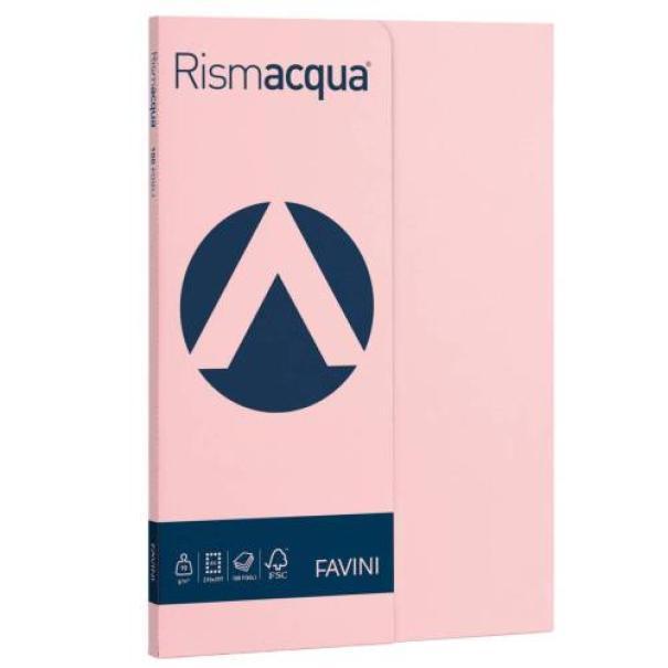favini favini rismacqua small a4 100 fogli 90gr/mq rosa 10 - foto 1