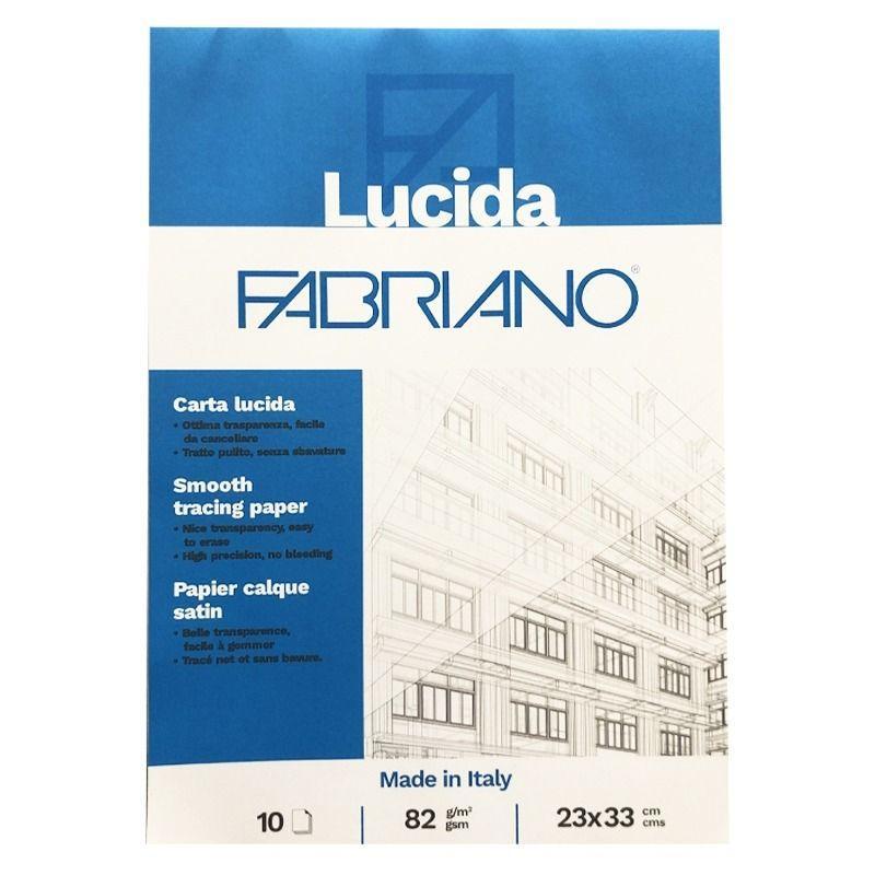 fabriano fabriano blocco lucido 10 fogli 23x33 cm - foto 1