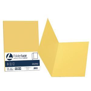 Cartelle per atti folderluce simplex 50 pz colore giallo sole 53
