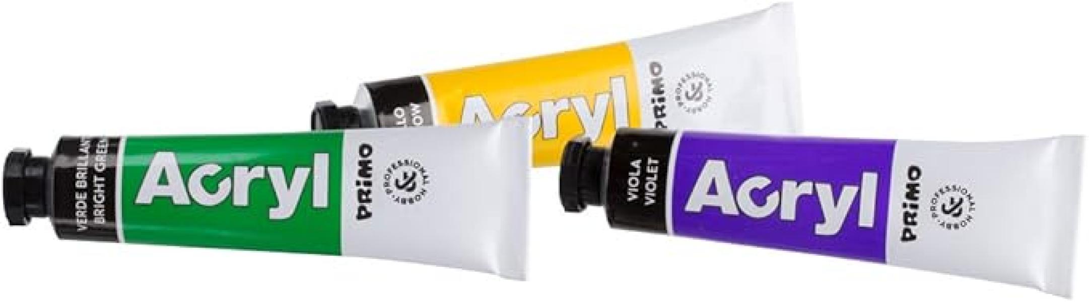 primo primo tempera acrilica da 18 ml 10 colori assortiti - foto 4