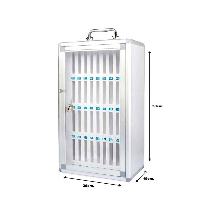 iternet iternet armadietto portacellulari da 36 posti dimensioni 29 x 19 x 50 cm - foto 1 iternet iternet armadietto portacellulari da 36 posti dimensioni 29 x 19 x 50 cm - foto 1