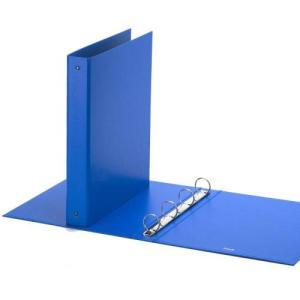 Raccoglitore 4 anelli formato 22x30 cm diametro 30 mm colore azzurro