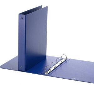 Raccoglitore 4 anelli formato 22x30 cm diametro 30 mm colore blu
