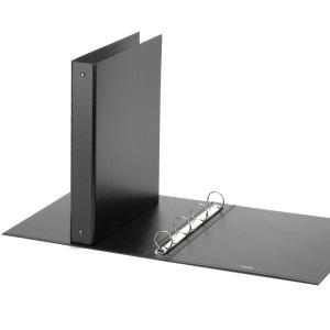 Raccoglitore 4 anelli formato 22x30 cm diametro 30 mm colore nero