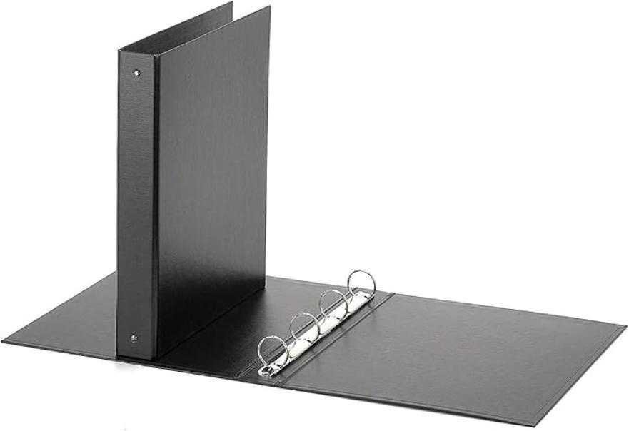 favorit favorit raccoglitore 4 anelli formato 25x35 cm diametro 30 mm colore nero - foto 1