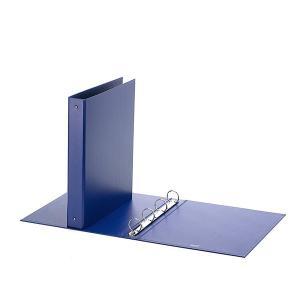 Raccoglitore 4 anelli formato 22x30 cm diametro 40 mm colore blu