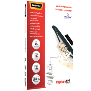 Pouches per plastificare formato a5 - 154x216 mm da 125 micron confezione da 100 pz.