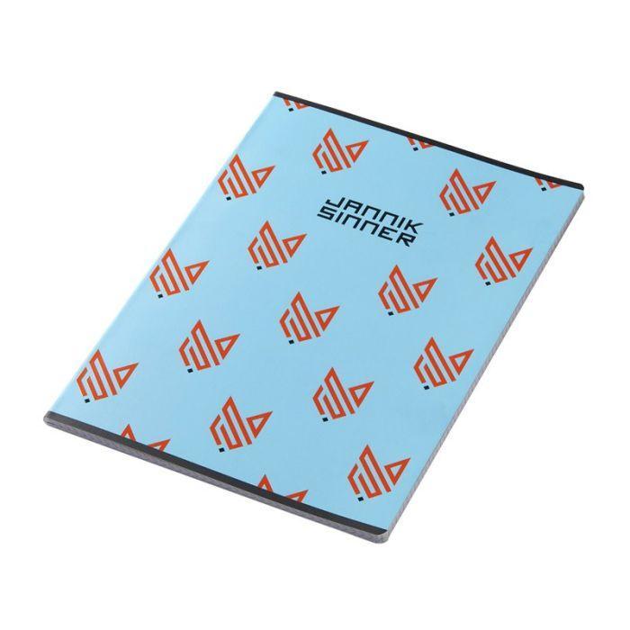 pigna pigna maxi quaderno a4 - 40 fogli da 80gr./mq rigatura righe 1r jannik sinner - foto 3