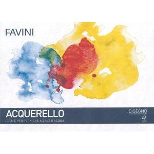 Acquerello blocco disegno 25x35 cm 10 fogli da 340 gr/mq colore bianco