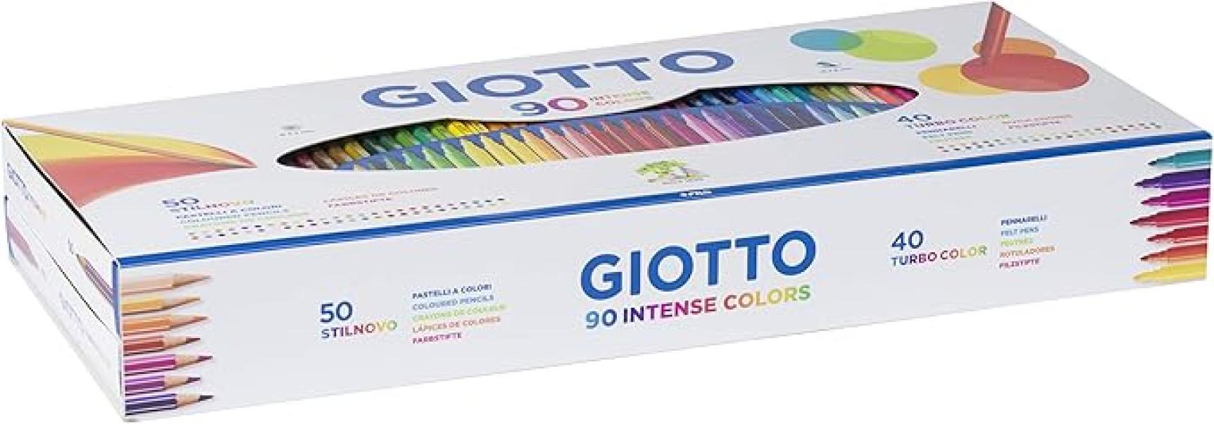 giotto giotto 90 colours special set 50 pastelli e 40 pennarelli - foto 4